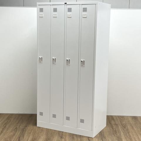 【中古】システム  ウチダ（UCHIDA) 4人用更衣ロッカー