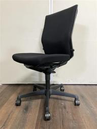 【在庫入替セール】　【中古】■ブラック　■肘なし　■OAチェア　■ブラック　■事務椅子　■オフィスチェア　※愛知※名古屋※豊田※三重