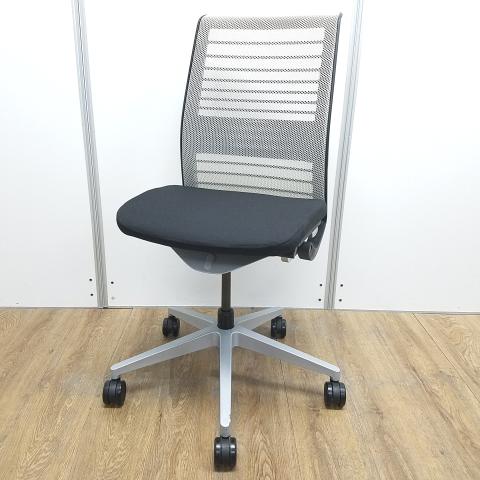 【中古】シンクチェア（新モデル）  Steelcase（スチールケース） 肘無ハイバックチェア