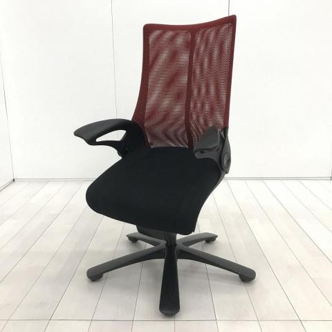 【中古】レオパード CE73BS 001 オカムラ（okamura） 肘付ハイバックチェア