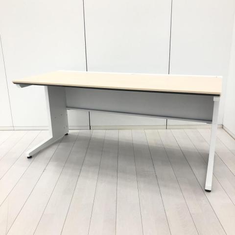 【8月5日入荷予定】コクヨ iSシリーズ 平机(スタンダードテーブル) 天板:ホワイトナチュラル 引出しなし W1600の大きめデスクで作業効率アップ【愛知・名古屋・豊田・静岡・浜松】