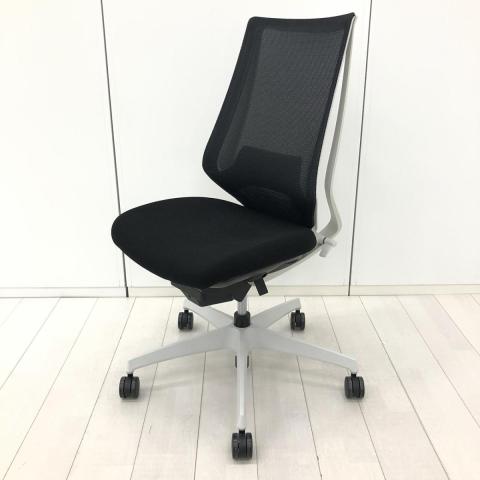 【中古】デュオラ メッシュ CRSG3000E1N コクヨ（KOKUYO） 肘無ハイバックチェア
