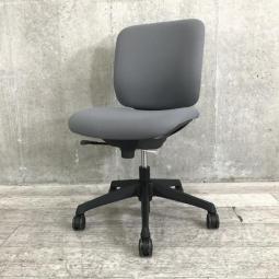 【在庫入替セール】【2脚限定】【シンプルで確かな造り!コスパに優れたオフィスシーティング!】■オカムラ(okamura)製 CG-Rチェア 肘無し ローバック ■グレー(T8)