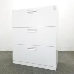 【4台入荷！！】希少サイズ！！人気のエディアシリーズ入荷！中古　キャビネット　書庫　ロッカー　棚　ホワイト　オフィス