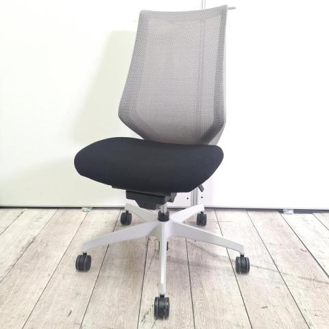 【中古】デュオラ メッシュ  コクヨ（KOKUYO） 肘無ハイバックチェア