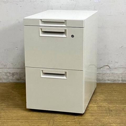 【中古】STAGEO ST-P046SC-3C W4 プラス（PLUS） ワゴン3段