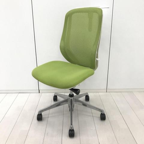 【中古】シルフィーメッシュ C636BW-FMP5 オカムラ（okamura） 肘無ハイバックチェア
