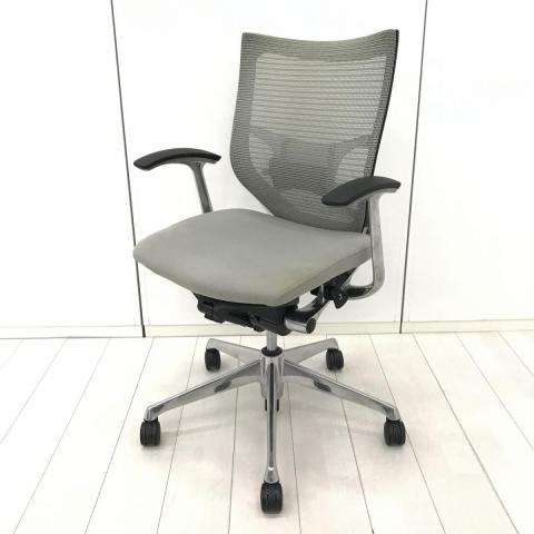 【中古】バロンチェア CP43BS FDF3 オカムラ（okamura） 肘付ローバックチェア