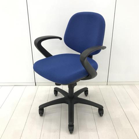 【中古】SXチェア CS23JS FM16 オカムラ（okamura） 肘付ローバックチェア