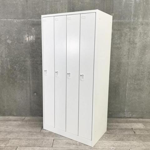 【中古】FZタイプ  オカムラ（okamura） 4人用更衣ロッカー