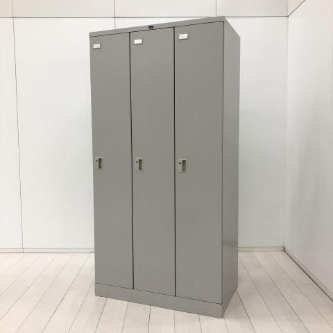 【中古】NF型  ウチダ（UCHIDA) 3人用更衣ロッカー