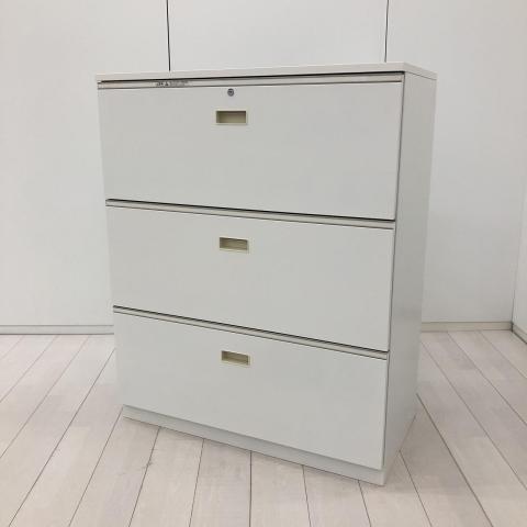【中古】シンラインキャビネットR HTM-109AAS-W9 イトーキ（ITOKI） ローキャビネット／ラテラル