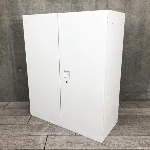 【中古】レクトライン  オカムラ（okamura） ローキャビネット／両開き