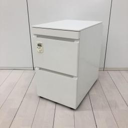 【在庫入替セール】（T8）【鍵持ち歩き不要で便利なダイヤル錠タイプ！フリーアドレスデスクに必須な３段ワゴン！】■コクヨ(KOKUYO)製　GXシリーズ　3段ワゴン　フリアド用ワゴン　■キャスター付き　■W395×D605×H645mm　■ダイヤル錠　■ホワイト 588644