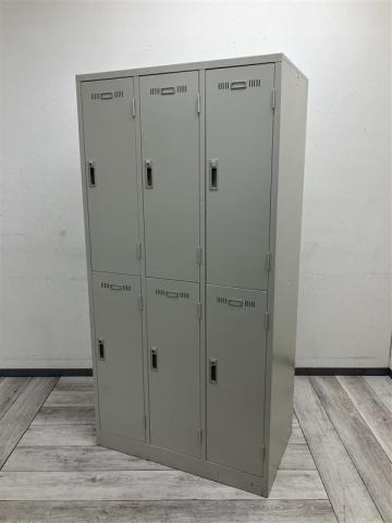 【中古】ＳＬＫロッカー SLK-6 生興 6人用更衣ロッカー