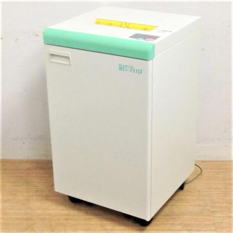 【大人気モデル!】【高機能シュレッダー! ホッチキス留めされた資料もサクサク細断できて業務効率アップ!】 ■明光商会/MSシリーズ/MSV-F31CF ■ワンカットクロス方式