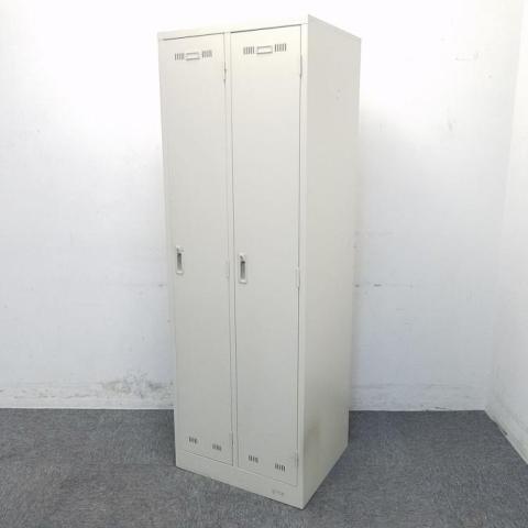 【中古】ＳＬＫロッカー SLK-2 生興 2人用更衣ロッカー