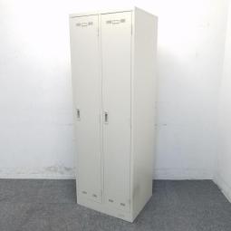 生興　SLKシリーズ　2人用ロッカー　ニューグレー　シリンダー錠　限定1台入荷【愛知・名古屋・豊田・静岡・浜松】