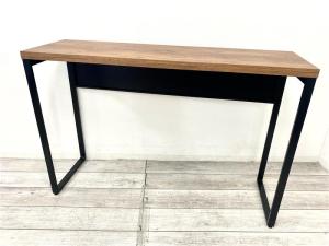 【定価約17万円】【スタイリッシュなデザイン！カウンターテーブルとしてもおすすめ！】　■オカムラ　■カウンターテーブル　■ナチュナルブラウン　■W1500　D450　H1000