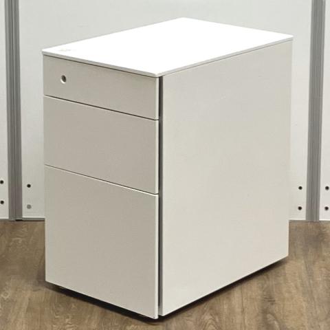 【中古】プロユニット  オカムラ（okamura） ワゴン3段