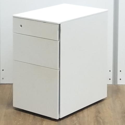 【中古】プロユニット  オカムラ（okamura） ワゴン3段