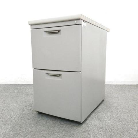 【中古】CZシリーズ  イトーキ（ITOKI） 脇机2段
