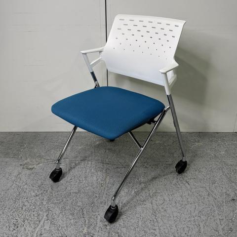 【中古】ピエガ（PIEGA）チェア CK-M720PAWG4T4-V コクヨ（KOKUYO） ネスティングチェア