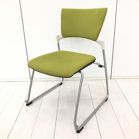 【中古】マノスチェア  イトーキ（ITOKI） スタッキングチェア