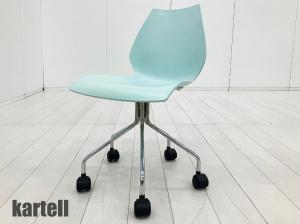 kartell / カルテル　Maui / マウイチェア キャスター付き　ブルー