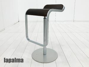 lapalma/ラパルマ　レムスツール ハイタイプ　AZUMI / 安積伸＆朋子　カウンターチェア/バースツール　オーク ダークウォルナット仕上げ