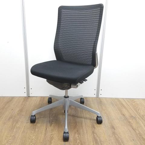 【中古】コーラルチェア  オカムラ（okamura） 肘無ハイバックチェア