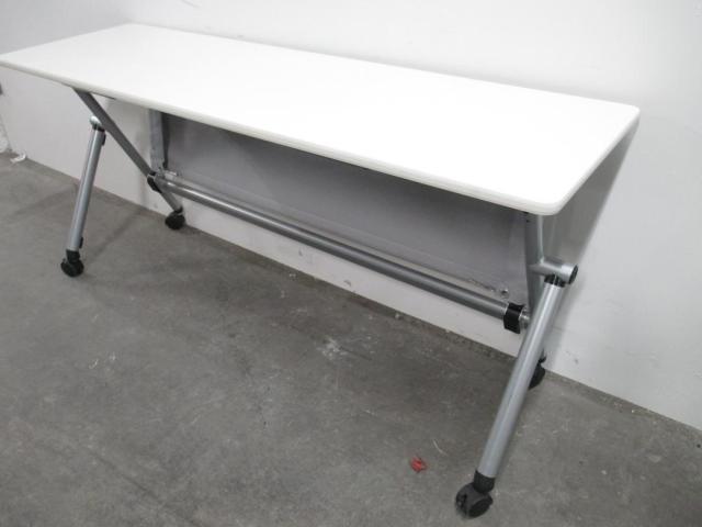 【中古】NXテーブル  イトーキ（ITOKI） スタックテーブル(長机/折りたたみ/会議用)