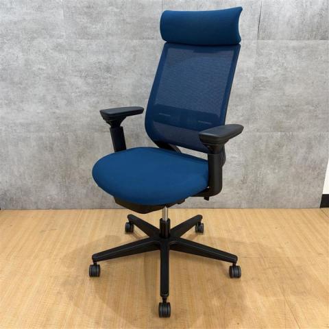 【中古】ミトラ2 C04S-12M-BKT6T61 コクヨ（KOKUYO） 肘付ハイバックチェア
