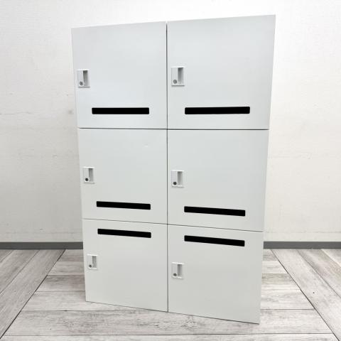 【中古】FZタイプ 4Z7WZY ZA75 オカムラ（okamura） 6人用パーソナルロッカー