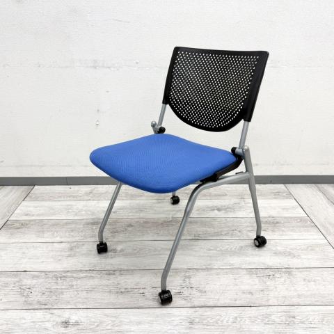 【中古】プロスタック 8140ZZ オカムラ（okamura） ネスティングチェア