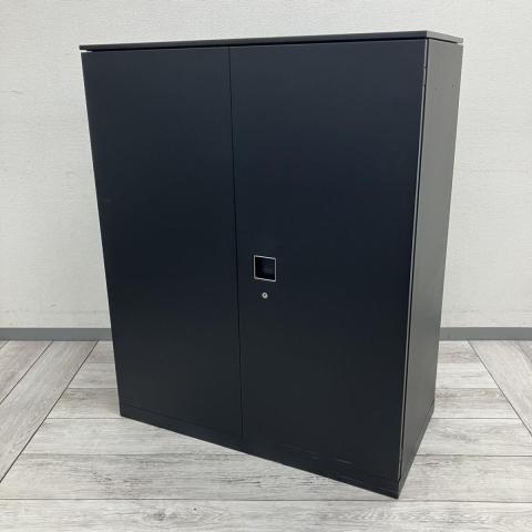 【中古】レクトライン  オカムラ（okamura） ローキャビネット／両開き