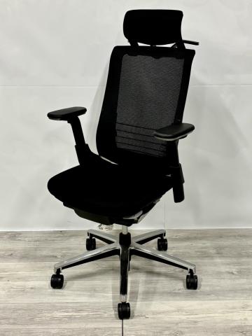 【中古】インスパイン  コクヨ（KOKUYO） 肘付ハイバックチェア