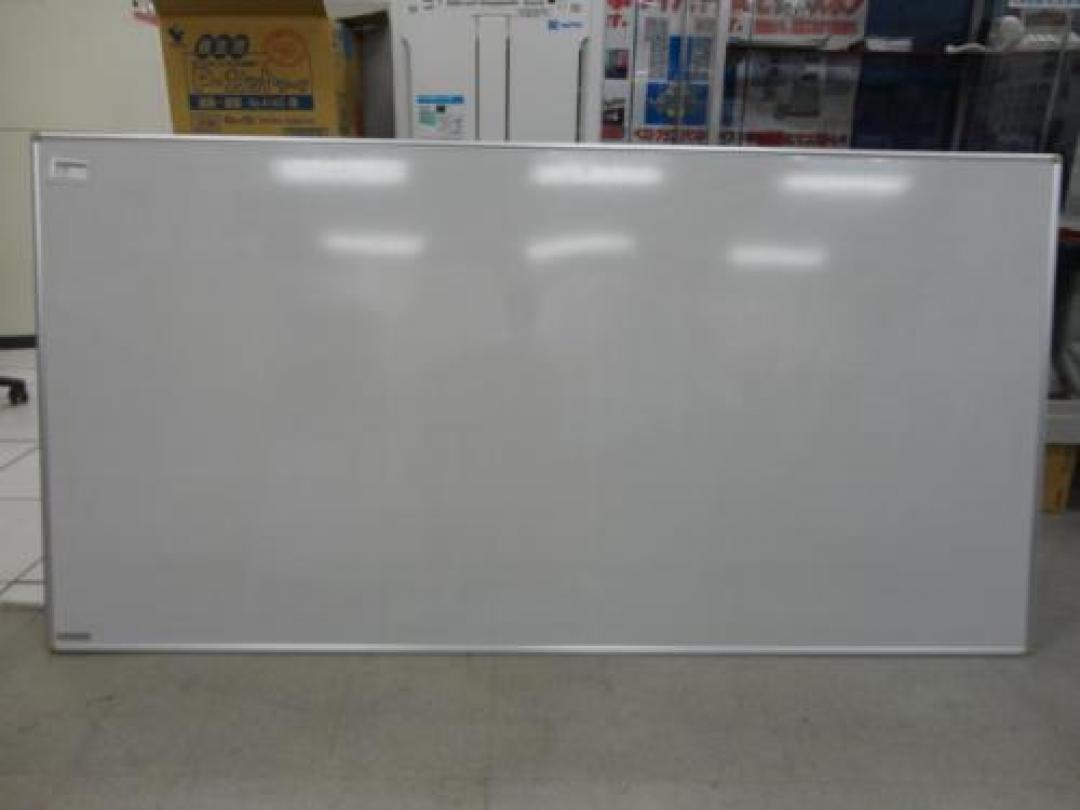 ■オカムラ製ホワイトボード 4380BA■ 暗線入り・ホーロータイプ
                                    中古
            