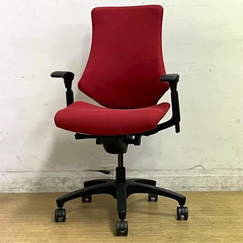 【中古】エフクロス KF-330GS-T1M4 イトーキ（ITOKI） 肘付ハイバックチェア