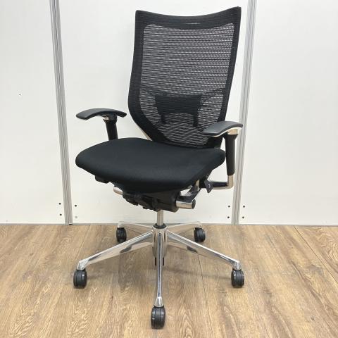 【中古】バロンチェア  オカムラ（okamura） 肘付ハイバックチェア