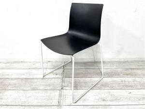 【セット商品（チェア×6脚）】【在庫入替セール品】【スタイリッシュでオシャンティなデザイン！】■ARPER/アルペール　Catifa / カティファ 46 　スタッキングチェア 　ブラック　【arper　Catifa 46】