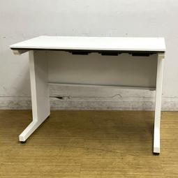 【在庫入替セール】コクヨ　iS　平机（スタンダードテーブル）　天板：ホワイト　1000mm×600mmのミニマルなサイズ感　センター引き出し無し