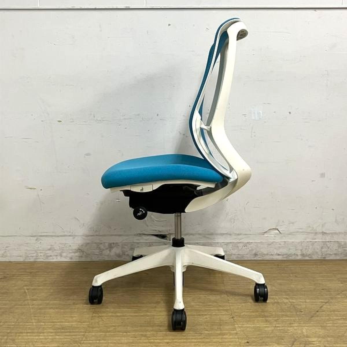 中古】シルフィーメッシュ C645XW FMR6 オカムラ/okamura 肘無