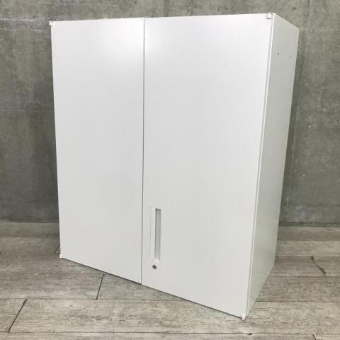 【在庫入替セール品】【上置き用!】■UCHIDA(ウチダ) HSシリーズ 両開き書庫 ホワイト W900×D450×H1050 ■HSシリーズの下置きと組み合わせてご利用頂けます!※ベース無し
