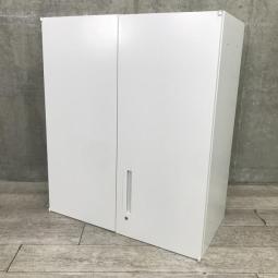 【在庫入替セール品】【上置き用！】■UCHIDA（ウチダ）　HSシリーズ　両開き書庫　ホワイト　W900×D450×H1050　■HSシリーズの下置きと組み合わせてご利用頂けます！※ベース無し