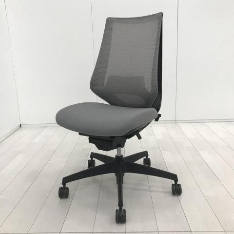 【中古】デュオラ メッシュ  コクヨ（KOKUYO） 肘無ハイバックチェア