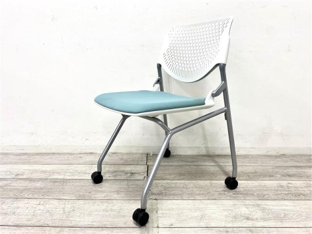 【中古】ルナ 81S1AA オカムラ（okamura） ネスティングチェア