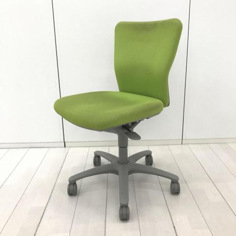 【中古】カロッツァチェア CK43GR FS15 オカムラ（okamura） 肘無ローバックチェア