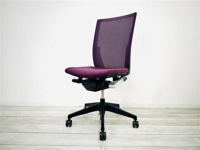 【中古】ヴェントチェア  イトーキ（ITOKI） 肘無ハイバックチェア