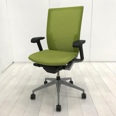 【中古】ヴェントチェア KE-867JB1-Z5Q6 イトーキ（ITOKI） 肘付ハイバックチェア
